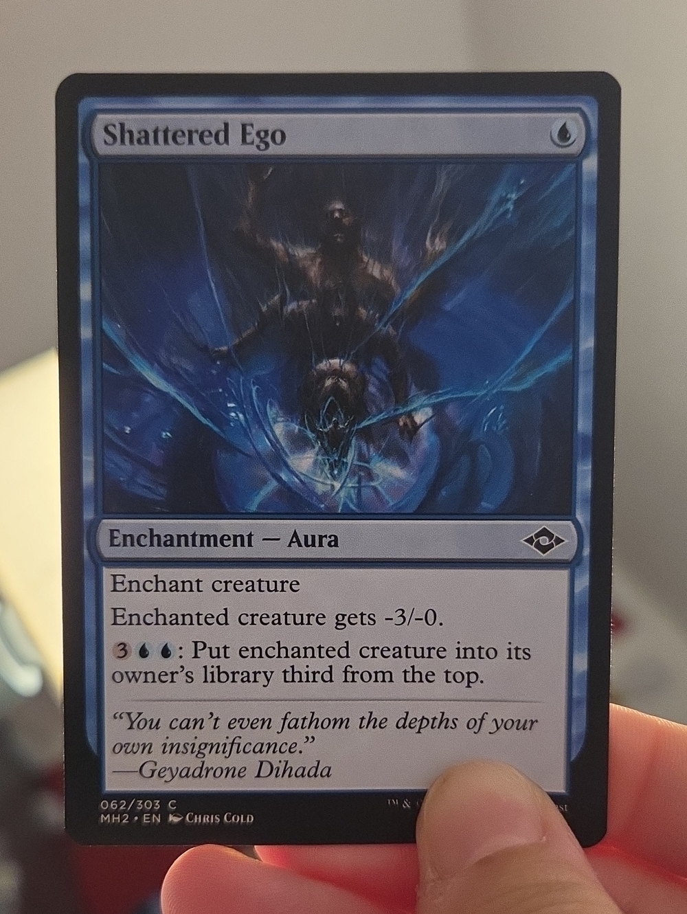 Magic: The Gathering Shattered Ego Card Sleeve - Blue